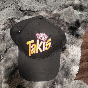 Takis Adjustable Black Baseball Cap